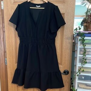 Maurices Black V-Neck Sundress Mini